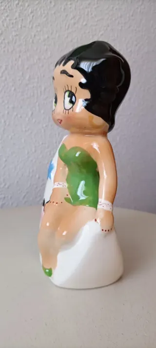 Figura Betty Boop. Porcelana. Retro. Coleccionable