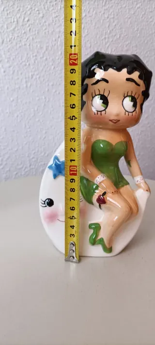 Figura Betty Boop. Porcelana. Retro. Coleccionable