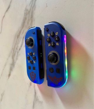 Joy-Con Nintendo Switch Azul y Dorado