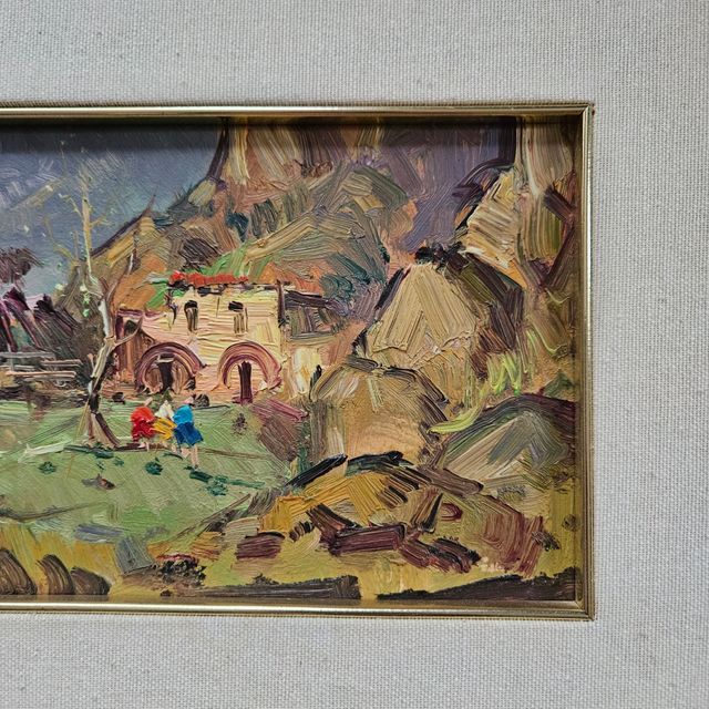 Quadro ad Olio con Cornice