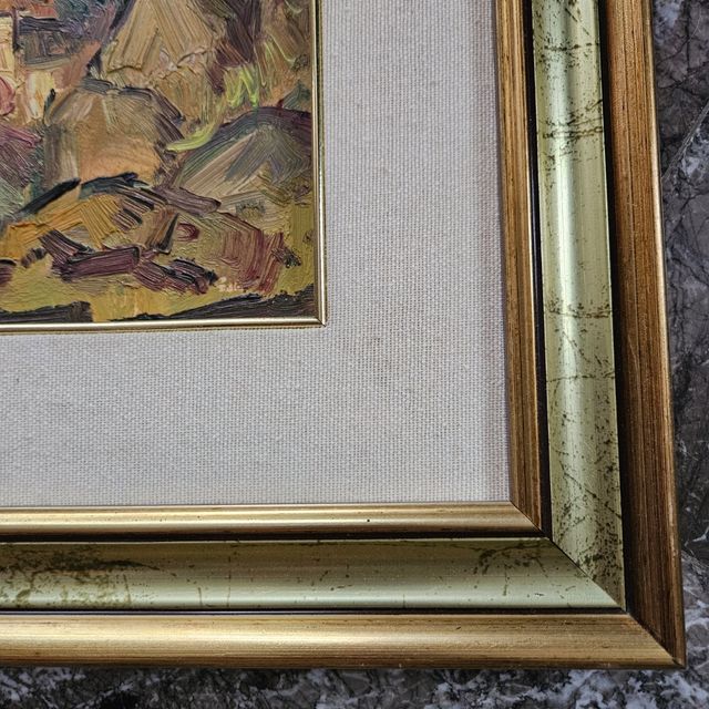 Quadro ad Olio con Cornice