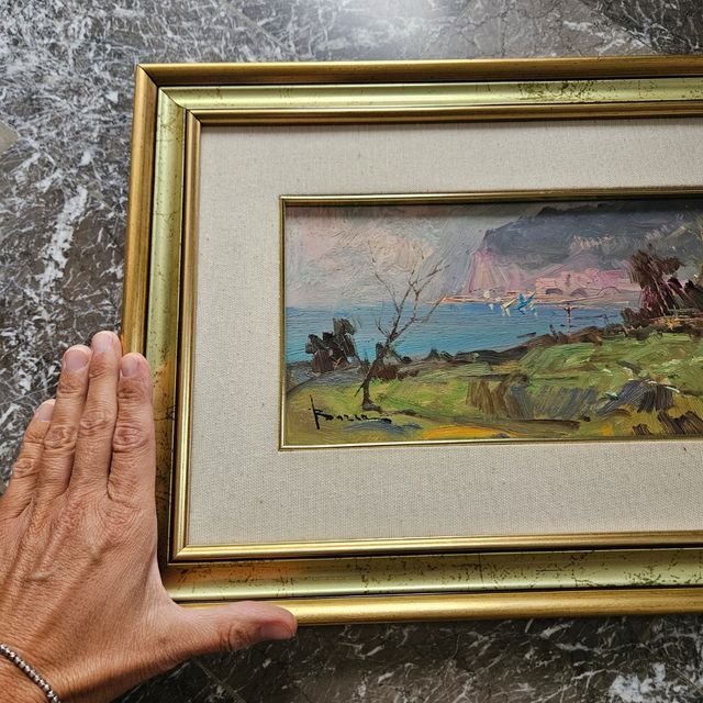 Quadro ad Olio con Cornice