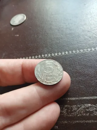 Moneda 5 céntimos II República Española 1937