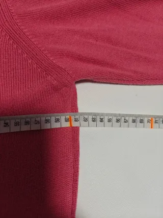 Jersey Lacoste rojo coral talla XL