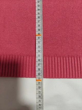 Jersey Lacoste rojo coral talla XL