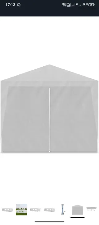 Carpa Fiesta XL Blanca