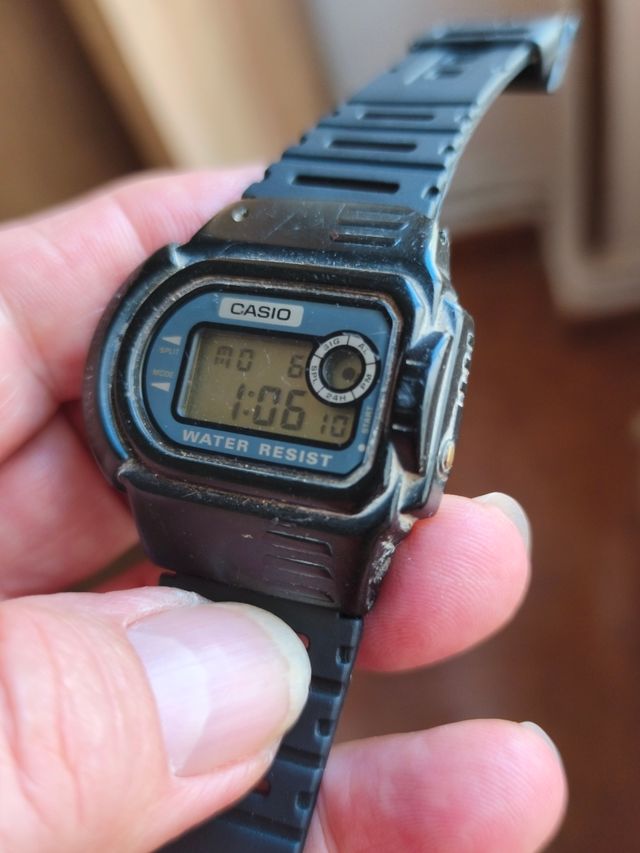 Reloj Casio Water Resist vintage 