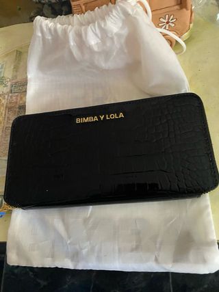 Bolso de mano Bimba y Lola negro