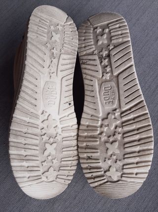 Scarpe Hey Dude beige/panna uomo/donna