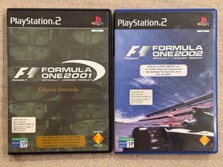Lote Formula One 2001 y 2002 de PS2 