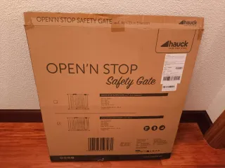 Barrera seguridad escaleras Hauck Open N Stop