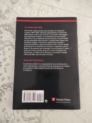 La Dama del Alba / The Lady of the Dawn (Aula de Literatura)