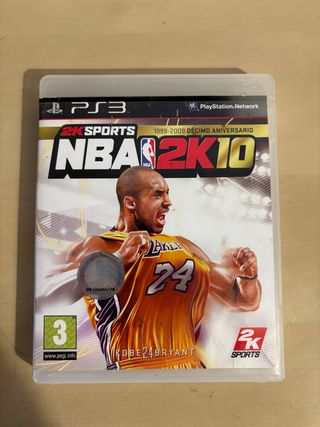 NBA 2K10 PS3 Edición 10 Aniversario