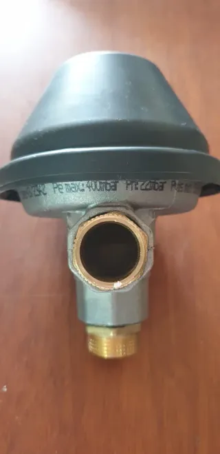 Regulador de gas UNE60402-1