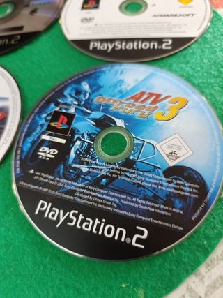 Lote 4 Juegos PlayStation 2