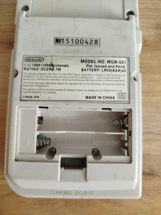 Nintendo Game Boy Pocket Gris