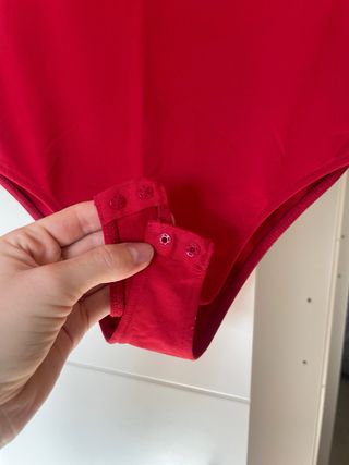 Body Zara Rojo Talla XS