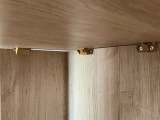 Escritorio de madera color beige/marrón