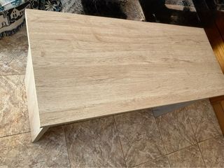 Escritorio de madera color beige/marrón