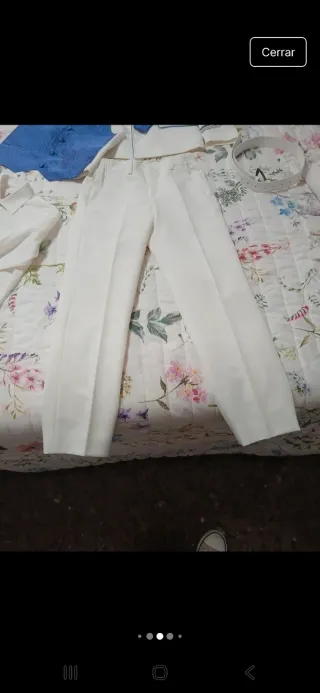 Traje de comunión cadete niño talla 9