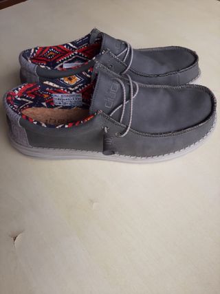 Scarpe Hey Dude grigie uomo