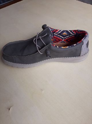 Scarpe Hey Dude grigie uomo