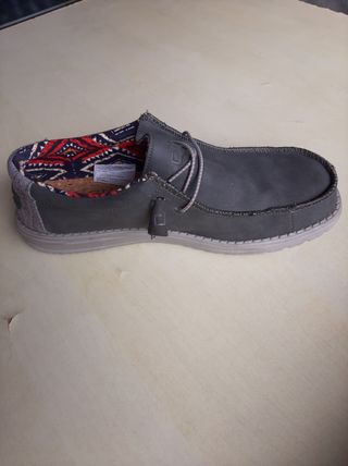 Scarpe Hey Dude grigie uomo