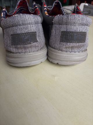 Scarpe Hey Dude grigie uomo