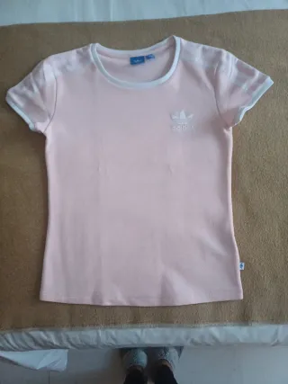 Camiseta Adidas Rosa Talla S
