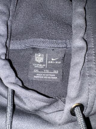 Sudadera Nike NFL ATL Gris y Negra