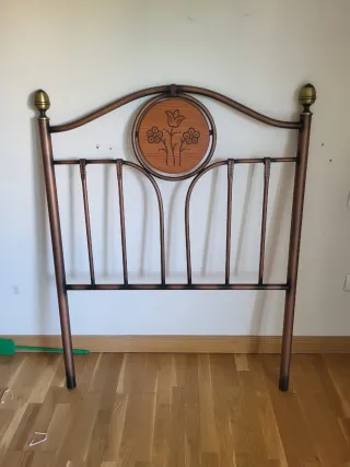 Lote 3 cabeceros cama 90 metal y madera
