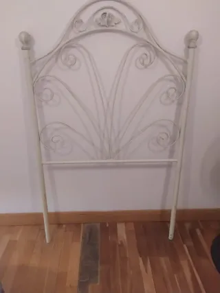 Lote 3 cabeceros cama 90 metal y madera