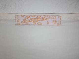Camisa bordada vintage blanca de mujer