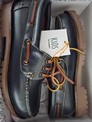 Zapatos Corte Inglés para niños (negro/marrón)