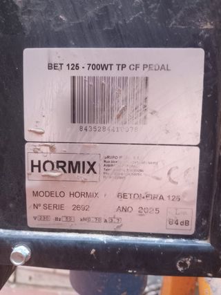 Hormigonera 125L - Casi Nueva llamar al 642478250