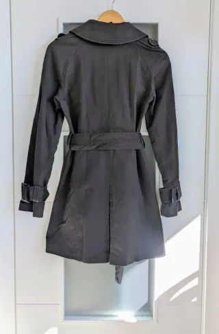Zara Talla S   Trench - Gabardina marrón