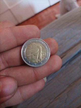 Moneda 2 euros 25 aniversario Du Ruban Rose