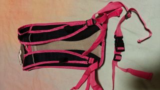 Mochila JOLUVI trail negra y rosa