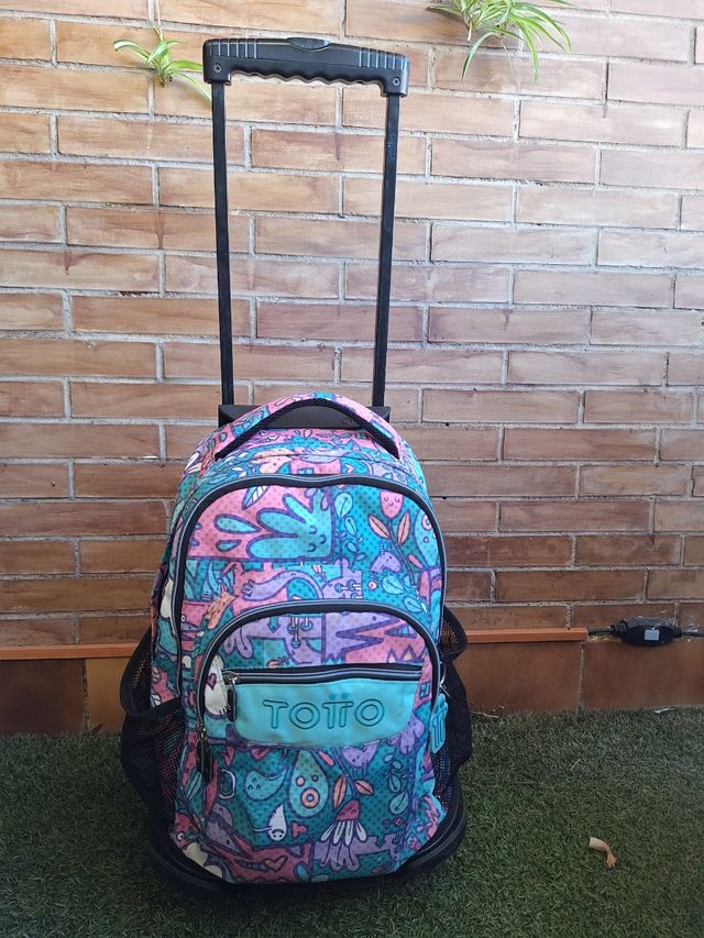 Mochila escolar Toto con ruedas