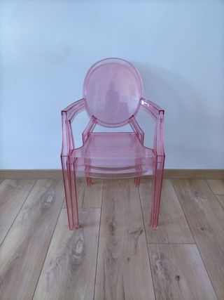 2 sedie per bambini LouLou Ghost Philippe Starck