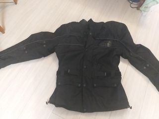 Chaqueta de moto UTIKA negra