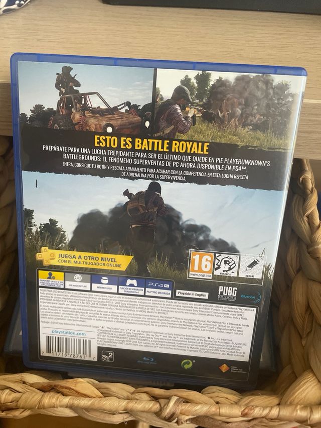 Gioco PlayerUnknown's Battlegrounds per PS4