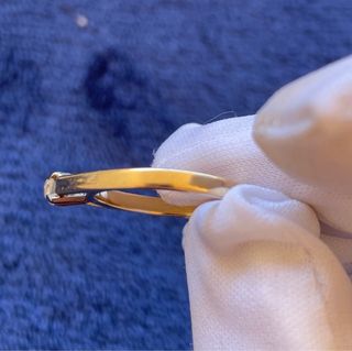 Anillo oro 18kt solitario diamante