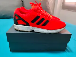 Adidas ZX Flux Naranja y Negro