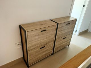 Scarpiere in legno e metallo