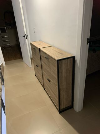 Scarpiere in legno e metallo