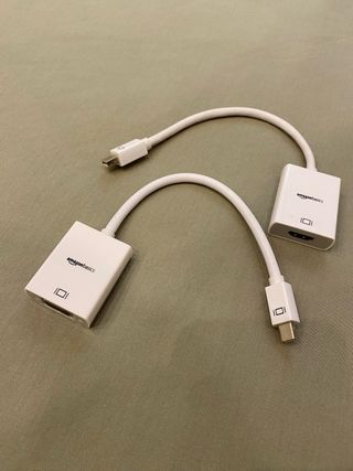 Adaptadores Mini DisplayPort a VGA y HDMI