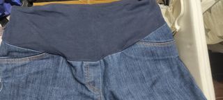 Pantalones premamá vaqueros casi nuevos 