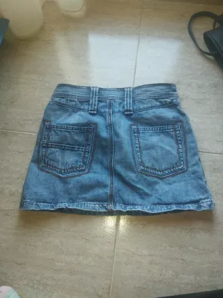 Falda vaquera corta 34