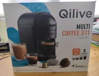 Cafetera Multi cápsulas Qilive. Coffee 4 en 1